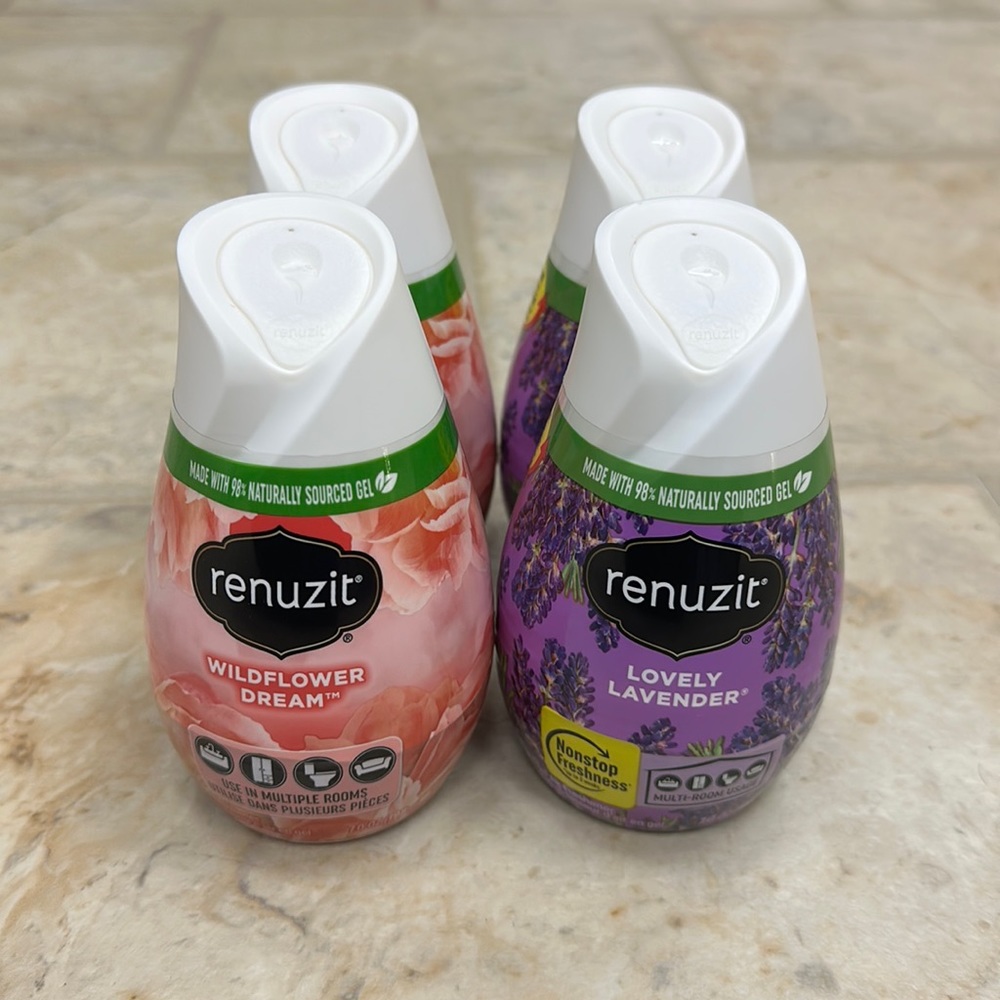 4 brand new renuzit air freshener